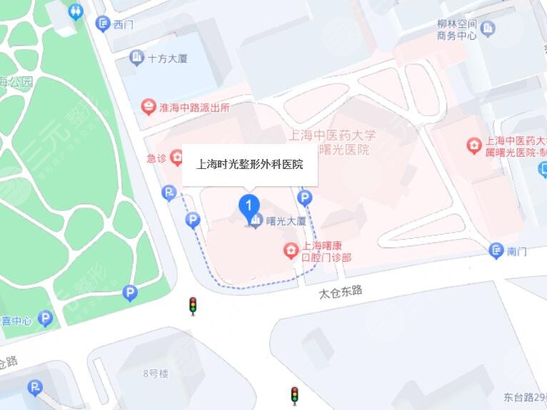 上海时光整形外科医院地址